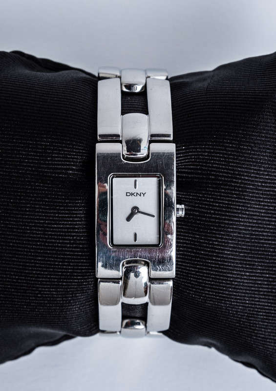 Ladies Silver DKNY NY-3417 Watch - Solid Stainless Steel 5ATM
