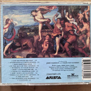 Crash Test Dummies: God Shuffled His Feet : CD