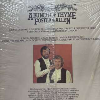 Foster and Allen A bunch Of Thyme : LP Cond. = VG