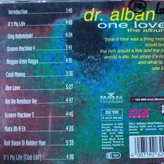 Dr. Alban: One Love The Album : CD