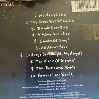 Billy Joel: River of Dreams : CD