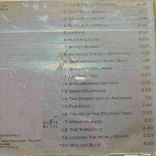 The Big Blue (Soundtrack) : Various Artists : CD