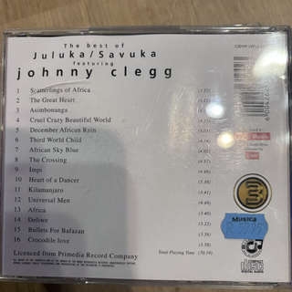 Johnny Clegg: The Best of Juluka/Savuka : CD