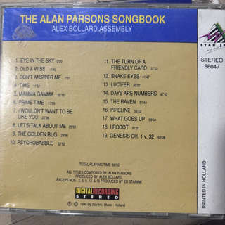 The Alan Parsons Songbook : Alex Bollard Assembly : CD