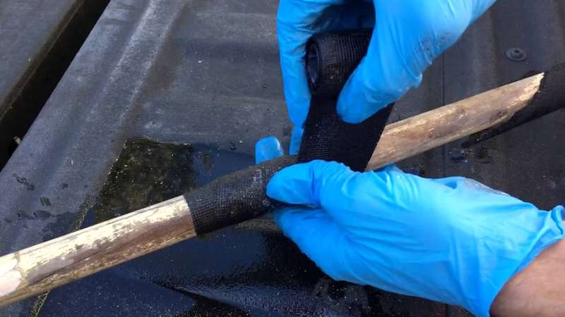 Image result for fiberglass repair tape fix