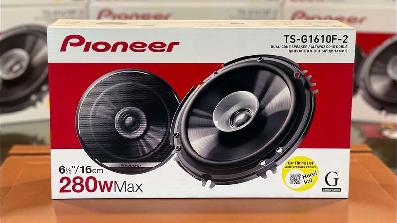 Pioneer TS-G1610F-2 6inch Car Door Speakers