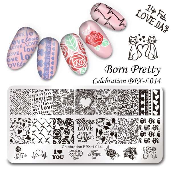 Celebration BPX-L014 Stamping Plate