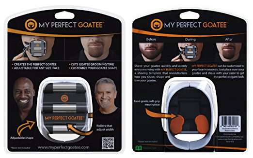 My Perfect Goatee, Men`s Goatee Shaving Template by GoateeSaver