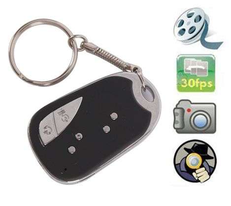 *LOCAL STOCK* Mini DVR Camcorder Car Key Chain Video Recorder Spy Hidden Camera TF Camcorders