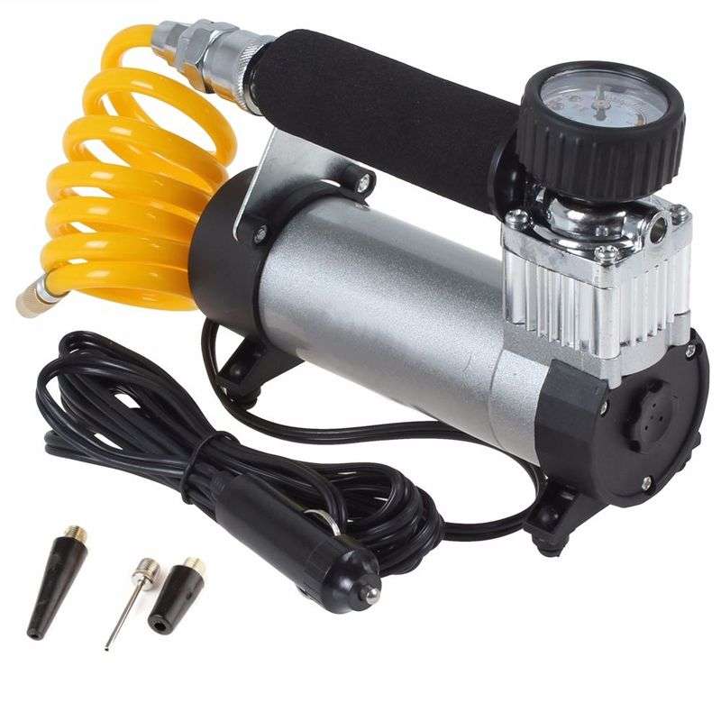 *LOCAL STOCK* Portable 12V Super Flow 100PSI Auto Tire Inflator / Car Air Compressor Bike Car