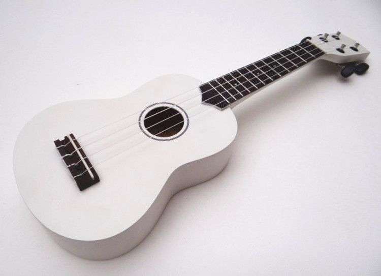 *LOCAL STOCK* Professional Acoustic Soprano Ukulele Musical Instrument ~ WHITE