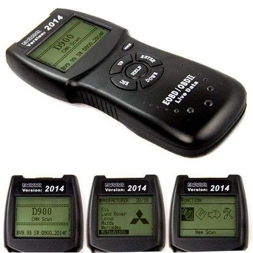 *LOCAL STOCK* D900 Universal OBD2 EOBD CAN Fault Code Reader Scanner diagnostic Tool 2014