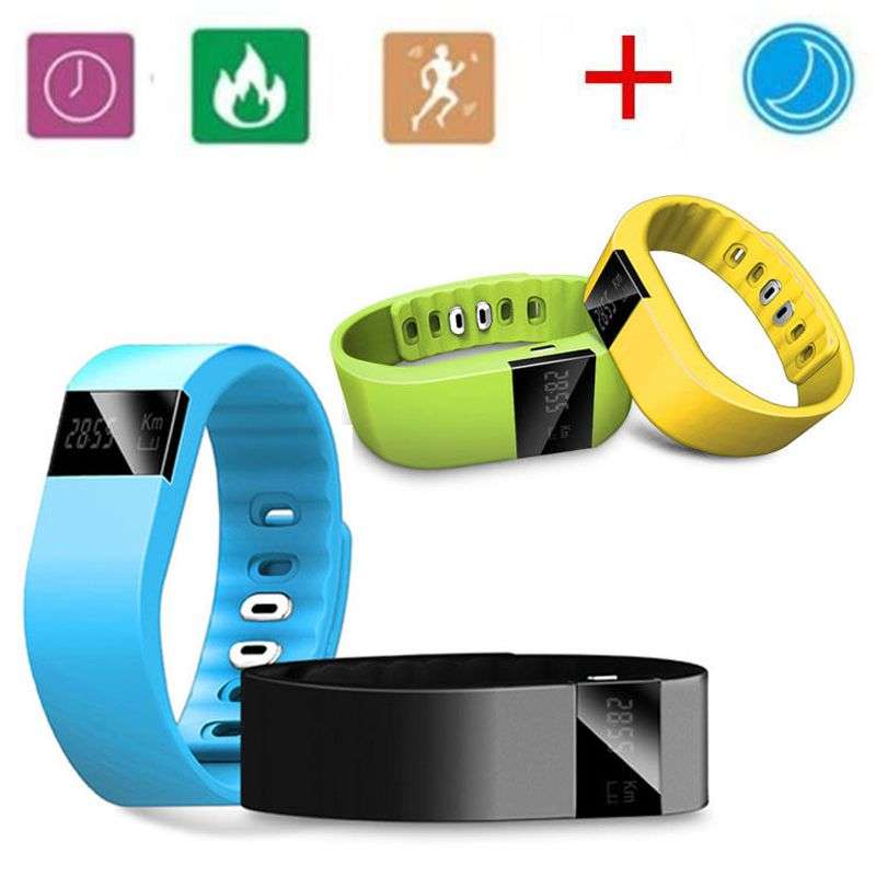 *LOCAL STOCK* Bluetooth OLED Smart Wrist Band Bracelet Watch Sport Fitness Health for IOS Android