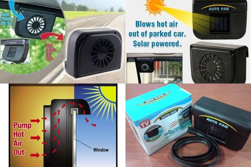 Image result for SOLAR COOLER FAN ,YOUR CAR AUTO COOL VENTILATION SYSTEM