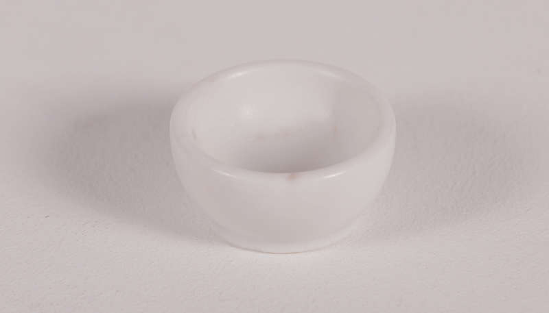 BOWL WHITE MARBLE BOWL