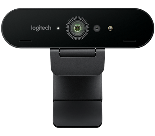Logitech BRIO Webcam with 4K Ultra HD video &amp; RightLight 3