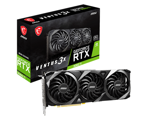 MSI Nvidia GeForce RTX 3060 TI Ventus 3X 8G OC