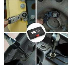 20 Pieces Changeable Flex Ratchet Wrench Set