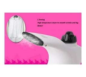 Handheld Garment & Facial Steamer for Home Use