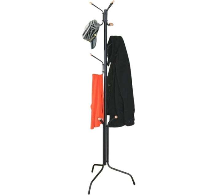 Standing Coat and Hat Hanger Organizer Tree Shaped Rack, 8 Hooks
