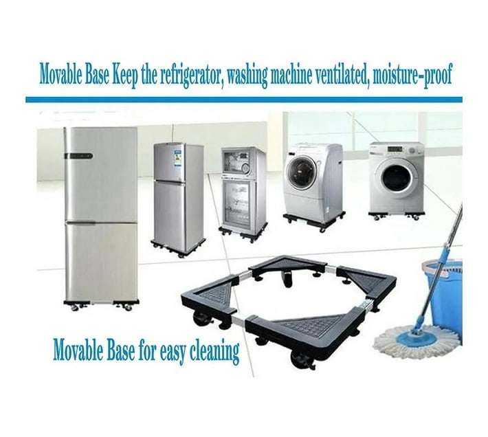 Multifunctional Adjustable And Movable Type Base For Heavy Appliances 56x56cm