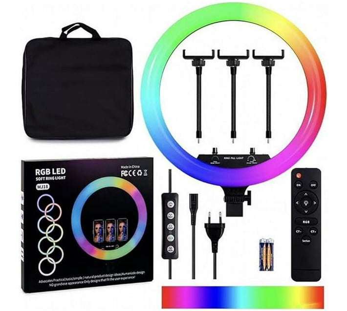 18 inch RGB ring light