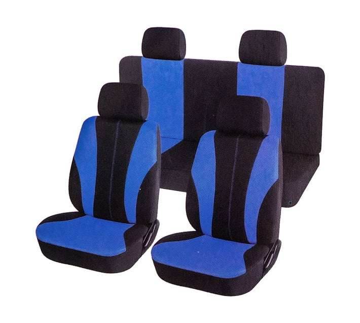 Blue 6Pc Seat Cover