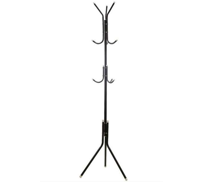 Standing Coat and Hat Hanger Organizer Tree Shaped Rack, 8 Hooks
