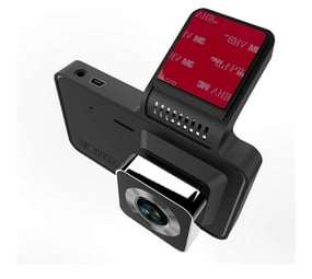 Vehicle Dual Lens DVR Dash Cam - Watch your car while Shopping