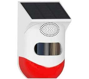 Solar PIR Sound and Light Alarm -Out Door