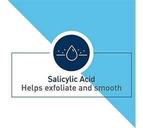CeraVe SA Smoothing Face and Body Cleanser for Dry, Rough and Bumpy Skin 236ml with Salicylic Acid