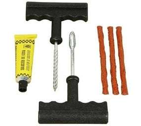 HONDA Genuine Tire Inflator 12V DC Portable Auto Air Pump + Tubeless Tyre Puncture Repair Kit