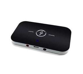 Wireless 2-in-1 Audio Receiver/Transmitter - Black