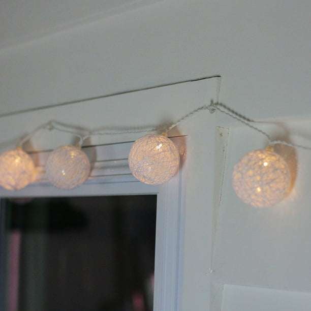 BULK FROM 6 // 2 Battery Operated (warmWhite) Globe Christmas Lights