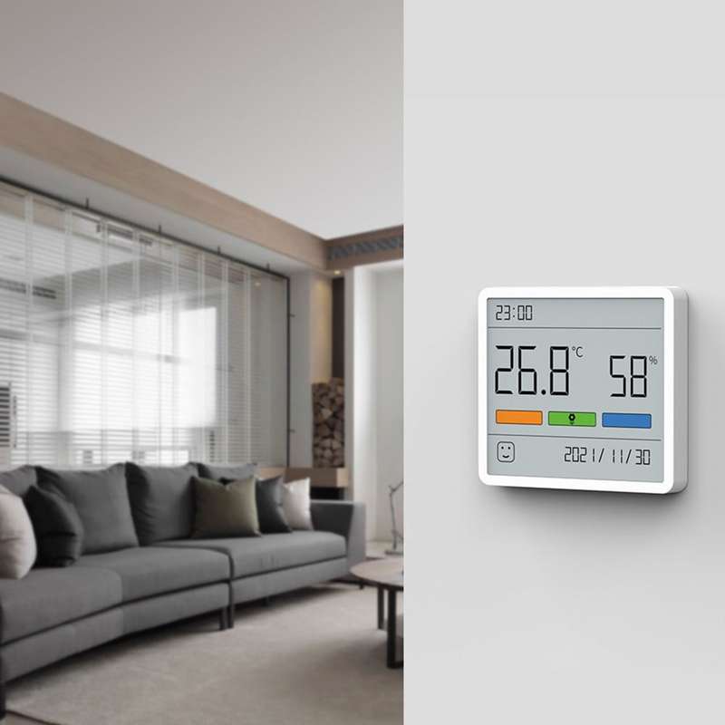 Multifunctional Digital Lcd Wall Humidity Thermometer Display Table