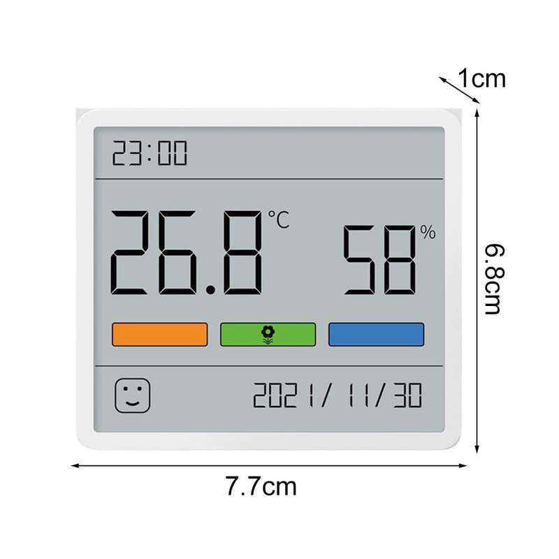 Multifunctional Digital Lcd Wall Humidity Thermometer Display Table