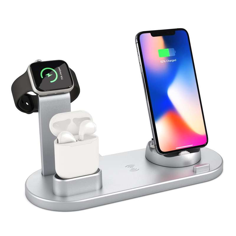 Multi-functional Charging Stand For Mobile Phones, iWatch Series 5 4 3 2 1 and AirPods Pro Second Ge