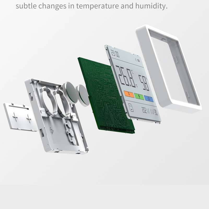Multifunctional Digital Lcd Wall Humidity Thermometer Display Table
