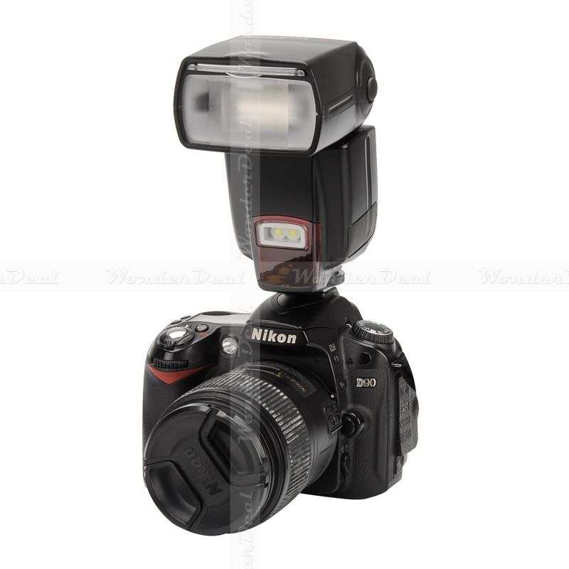 WANSEN WS 560 Flash Speedlite - For Canon, Nikon + Pentax, GN 50 (ISO 100), IGBT, Color Temp 5600k