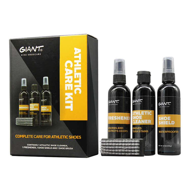 Giant Sneaker Shoe Care &amp; Cleaning 4 piece Kit
