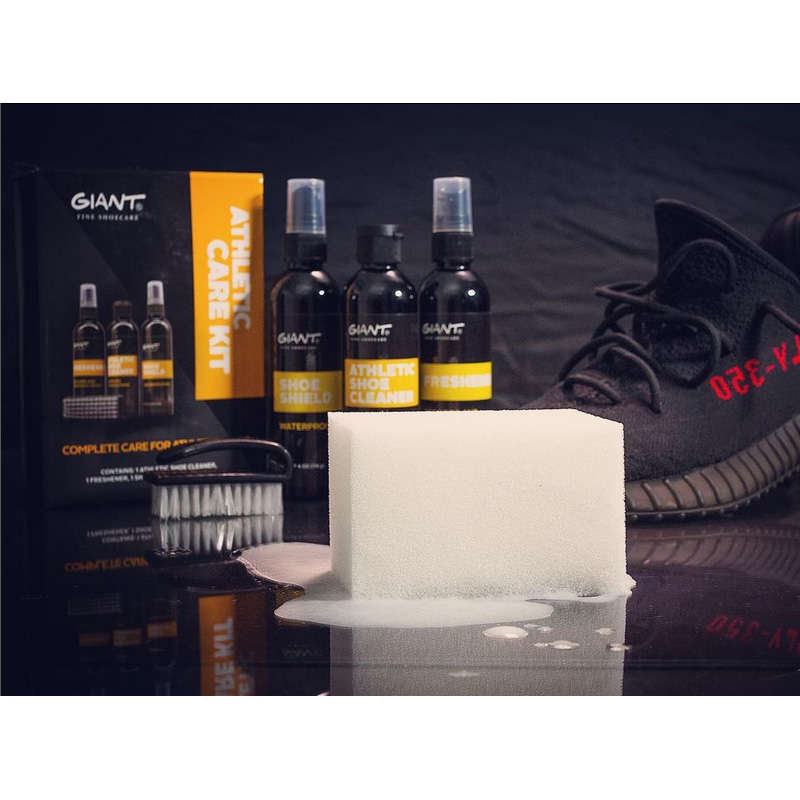 Giant Sneaker Shoe Care &amp; Cleaning 4 piece Kit
