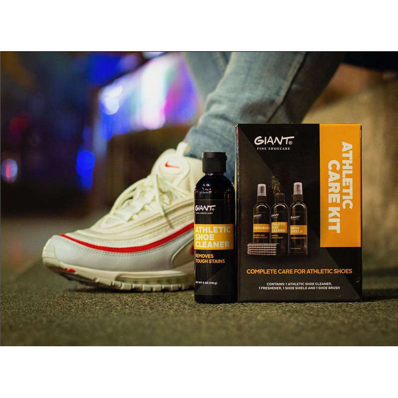 Giant Sneaker Shoe Care &amp; Cleaning 4 piece Kit