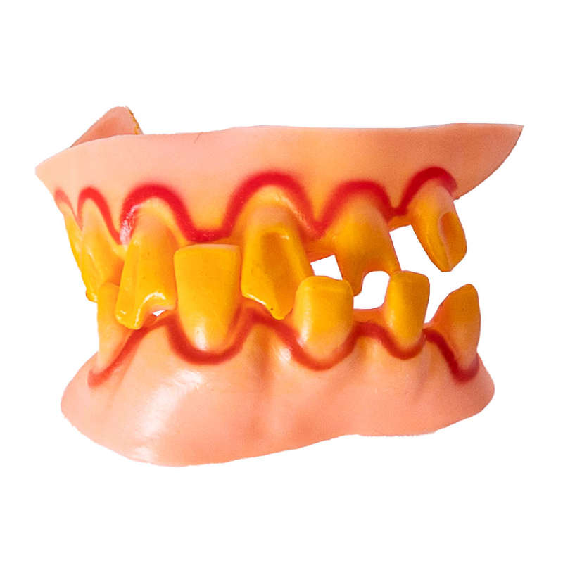 Vampire Fang & Monster Combo: 12-Piece Monster Set + 15mm Cosplay Fangs