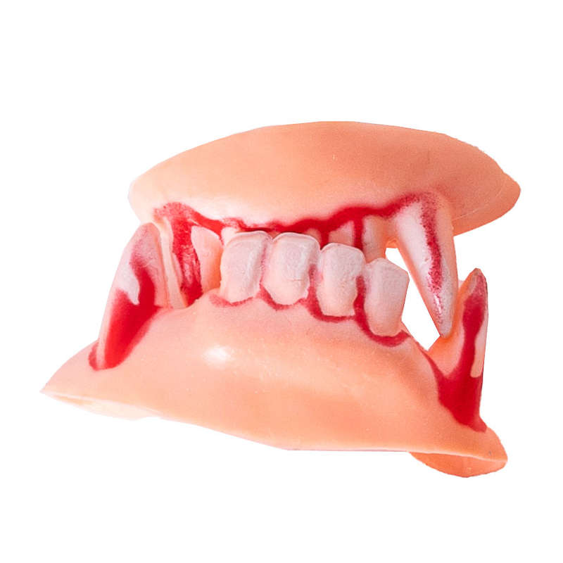 Vampire Fang & Monster Combo: 12-Piece Monster Set + 15mm Cosplay Fangs