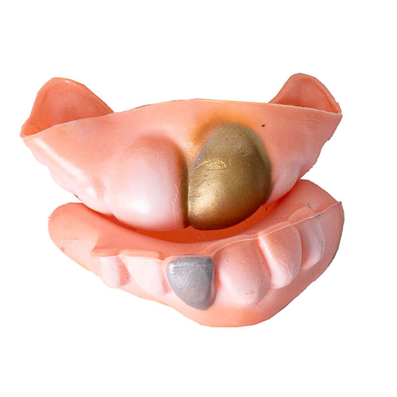Vampire Fang & Monster Combo: 12-Piece Monster Set + 15mm Cosplay Fangs
