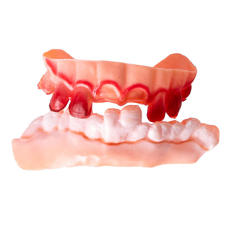 Vampire Fang & Monster Combo: 12-Piece Monster Set + 15mm Cosplay Fangs
