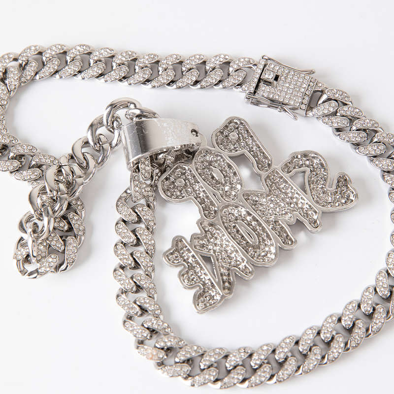 Pop Smoke Inspired Cuban Hip Hop Pendant (Silver)