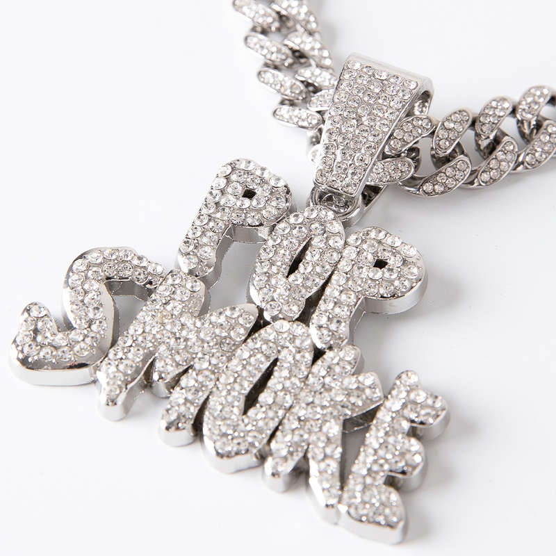 Pop Smoke Inspired Cuban Hip Hop Pendant (Silver)
