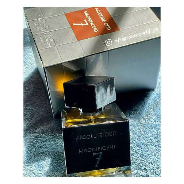 Fragrance World Absolute Oud Magnificent 7 100 ml Eau De Parfum Oud scent