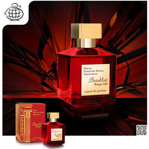 Fragrance World Barakkat Rouge 540 100 ml Extrait De Parfum Sweet scent